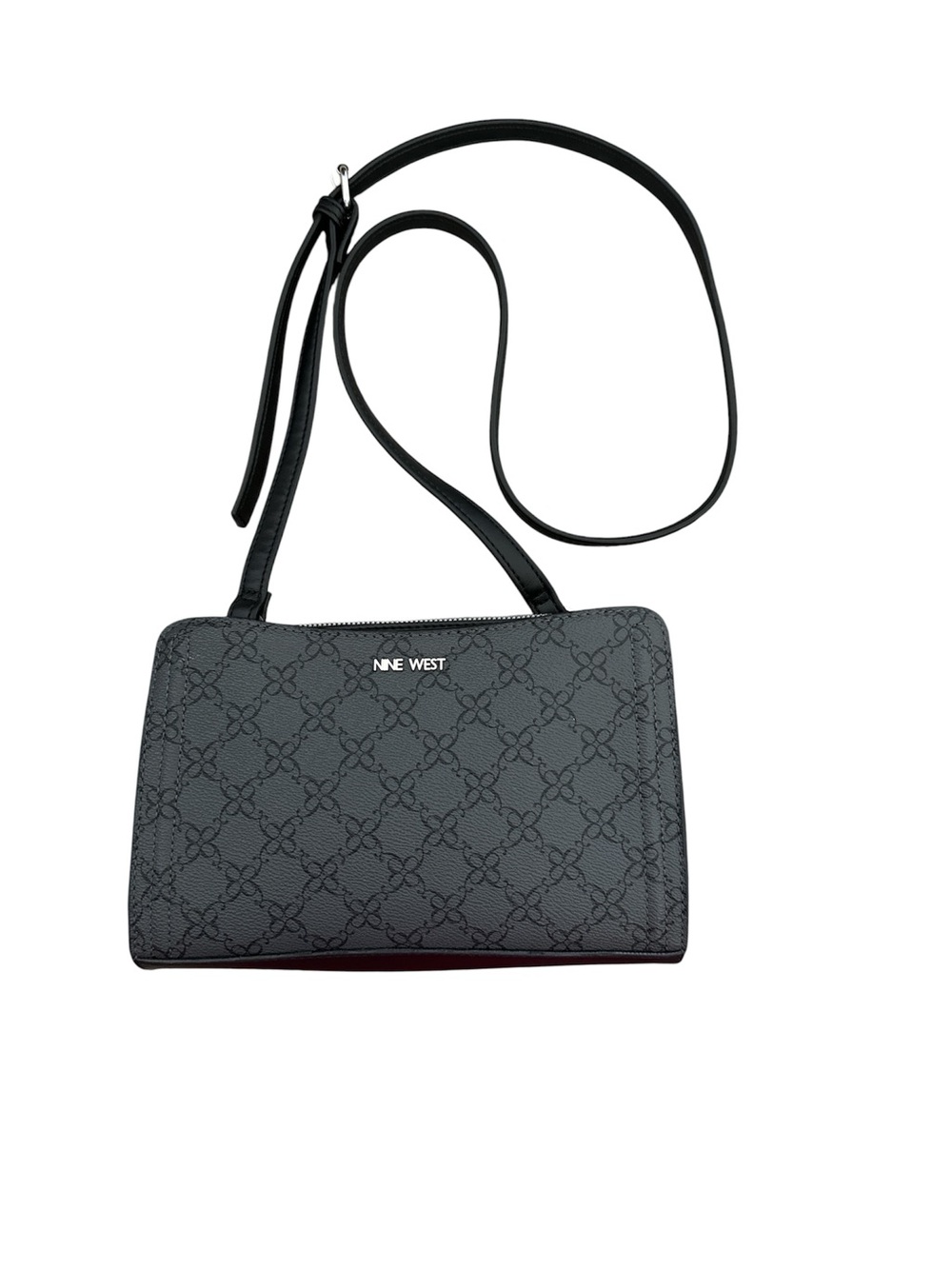 NWOT Nine West Black Crossbody Bag with Multiple Compartments